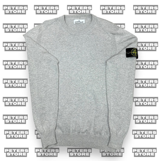 Stone Island Grey Knit Jumper