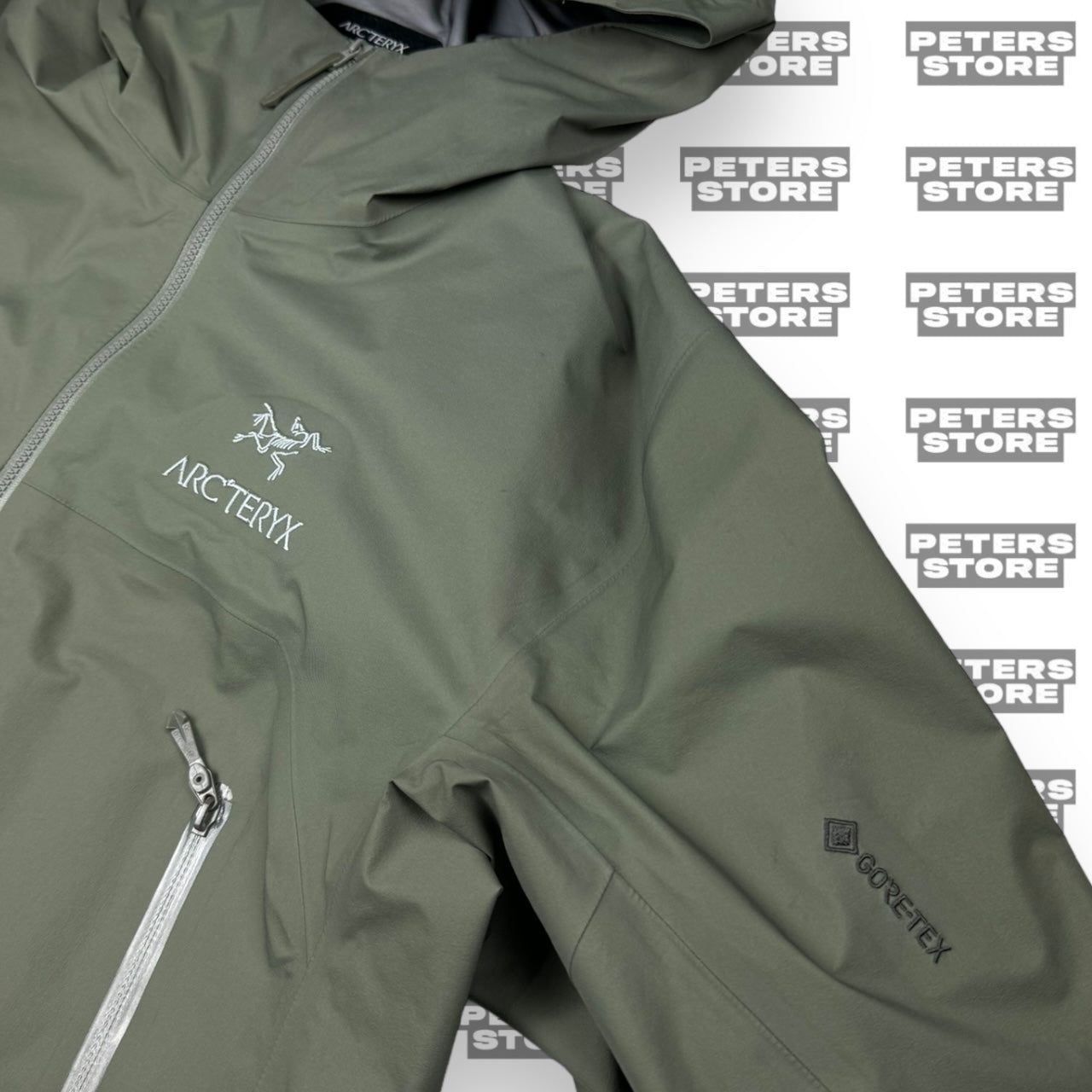 Arcteryx Khaki BETA Goretex jacket