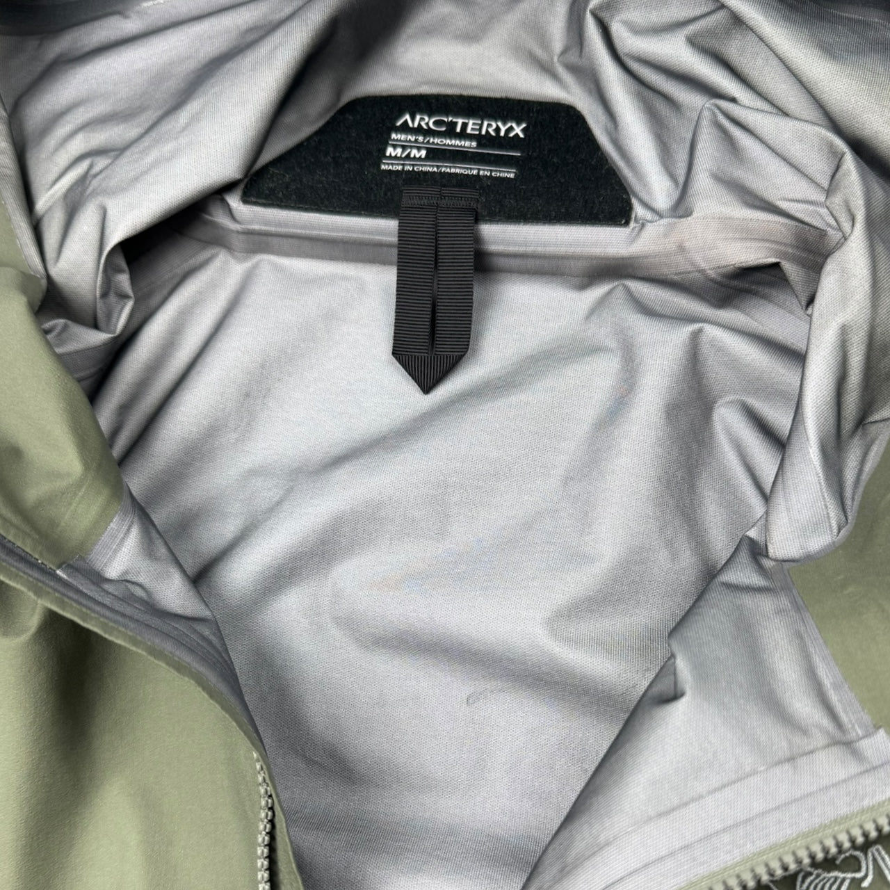 Arcteryx Khaki BETA Goretex jacket