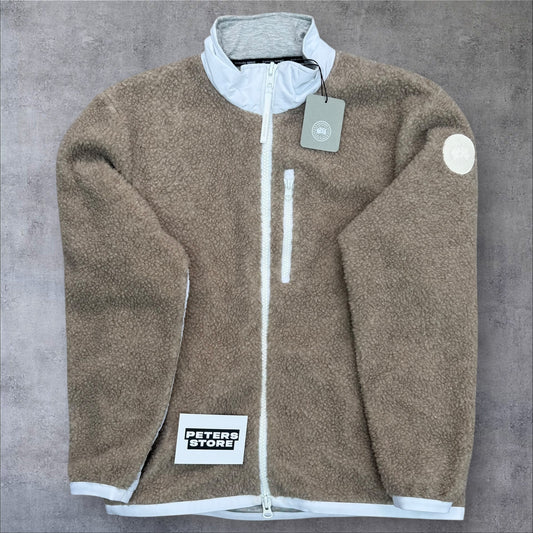 Canada Goose Fleece Jacket Beige Size Large RRP £650+