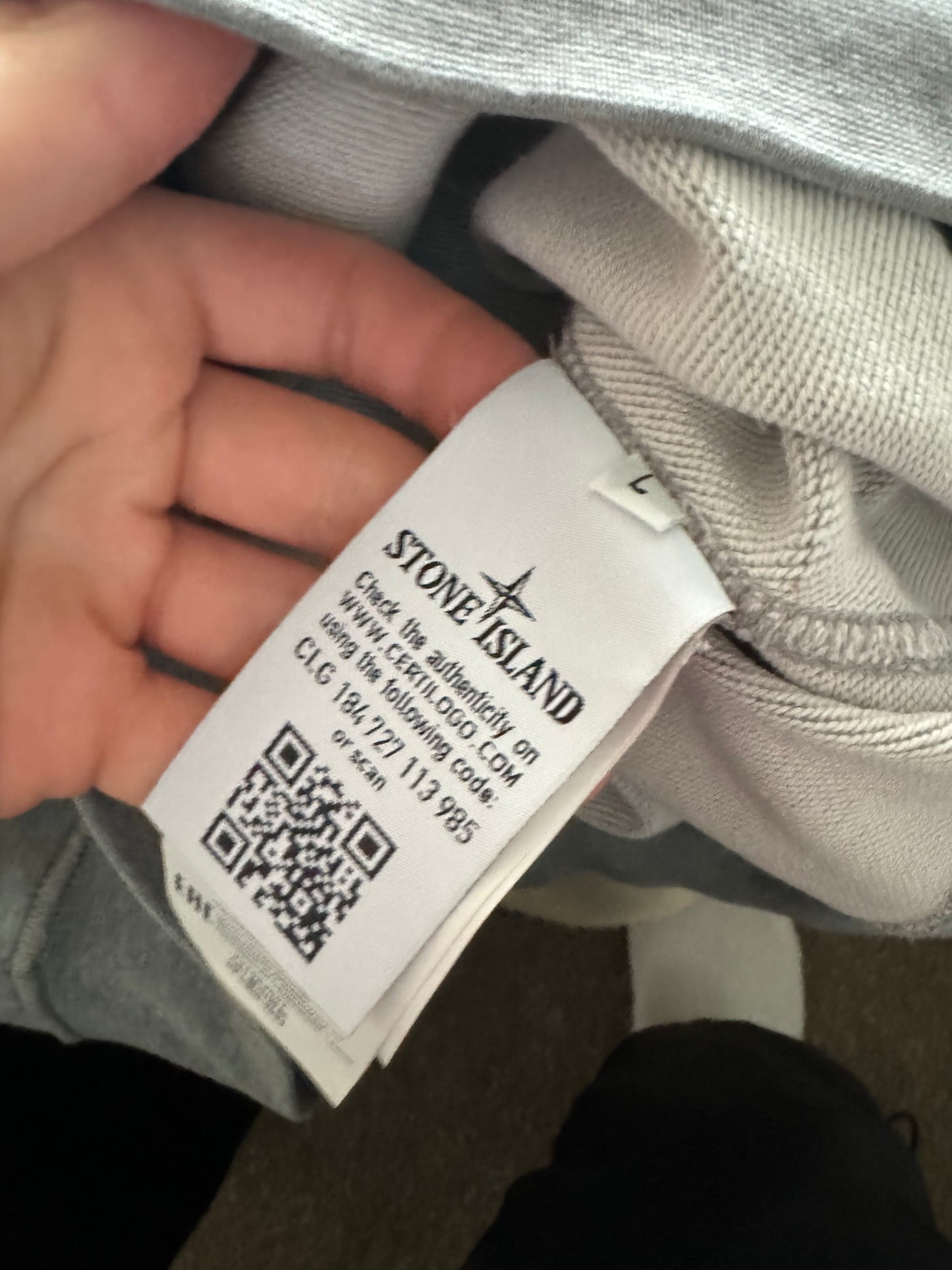 Stone Island Grey Jumper