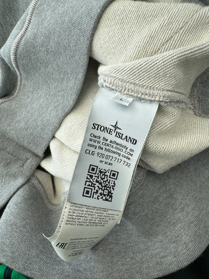 Stone Island Grey Hoodie