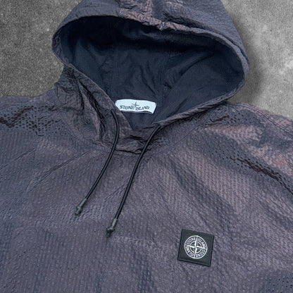 Stone Island Seersucker Hooded Jacket XL Fits XXL RRP £450