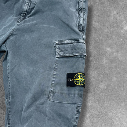 Stone Island Cargos W38 Charcoal Grey Garment Dyed RRP £350