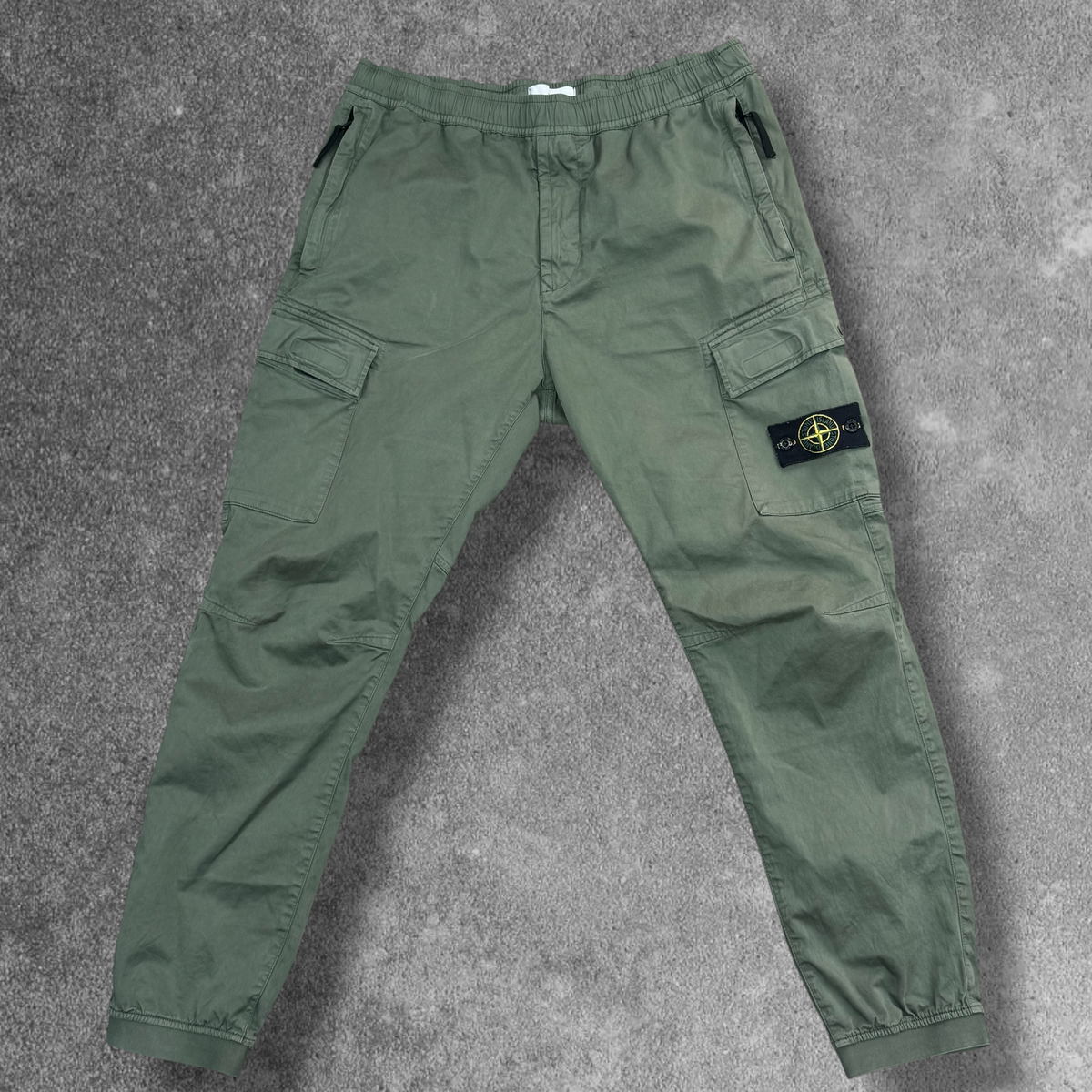 Stone Island Cargos W36 Khaki Olive V0055 RRP £350