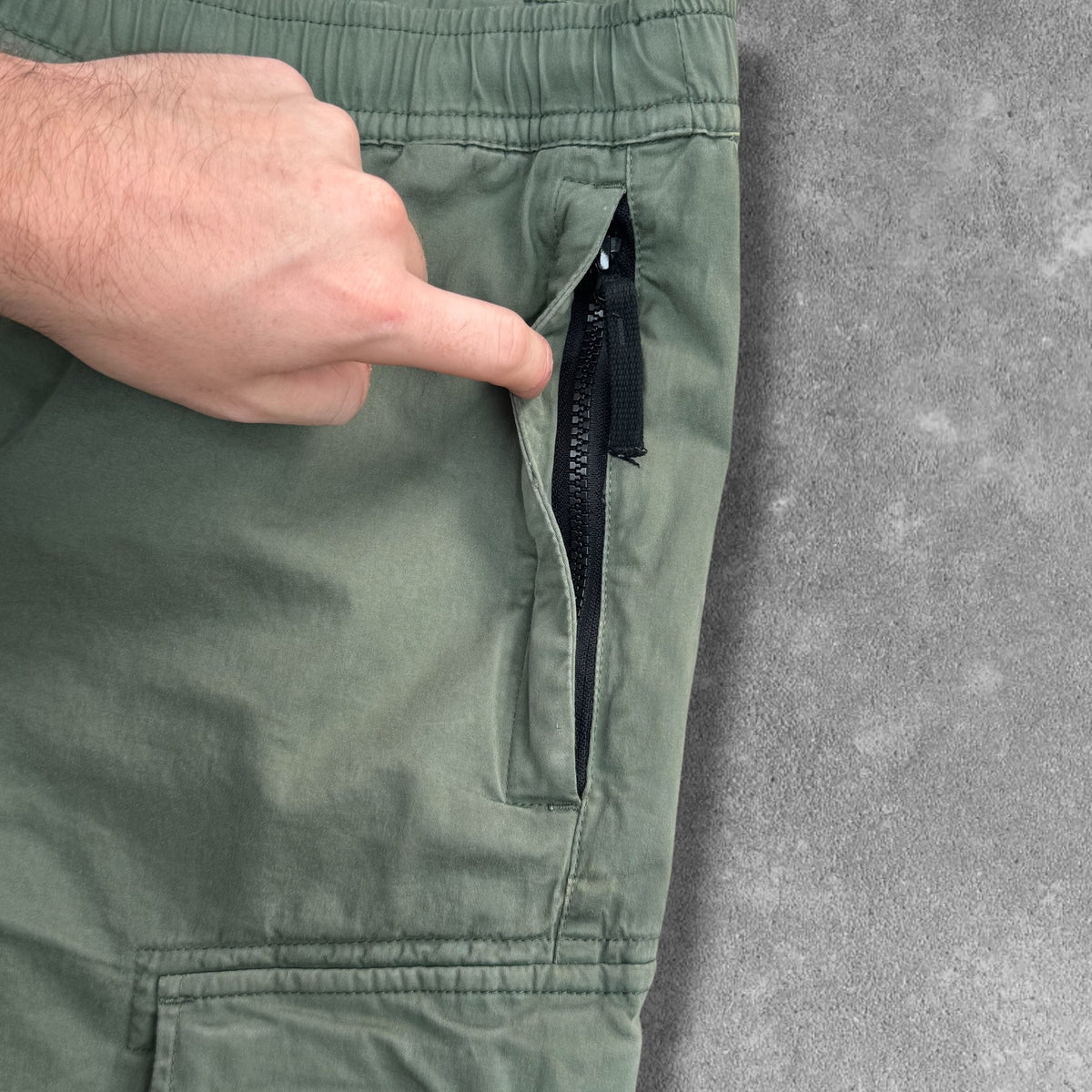 Stone Island Cargos W36 Khaki Olive V0055 RRP £350