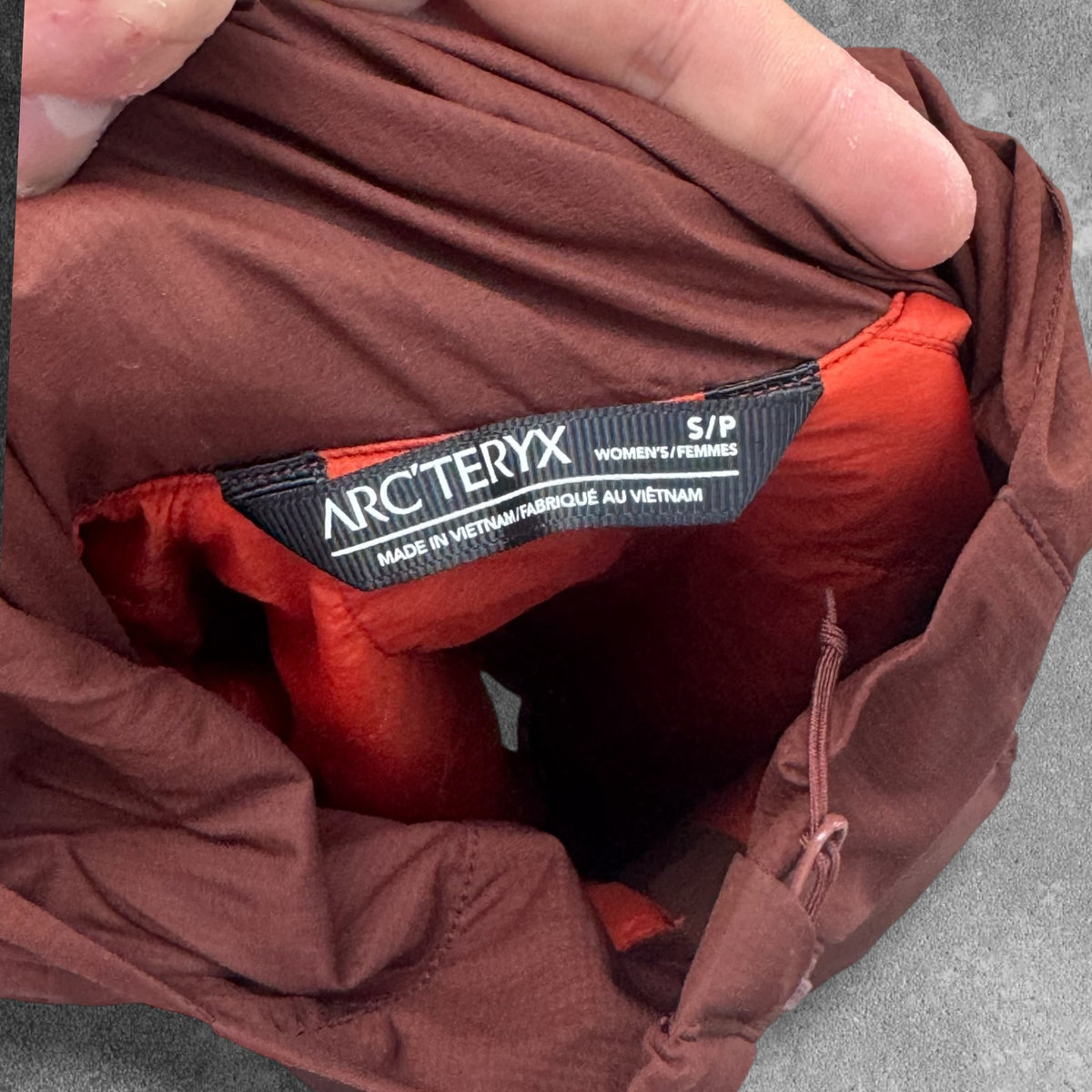 Arc'teryx Atom SL Women's Small Burgundy Insulated RRP £250