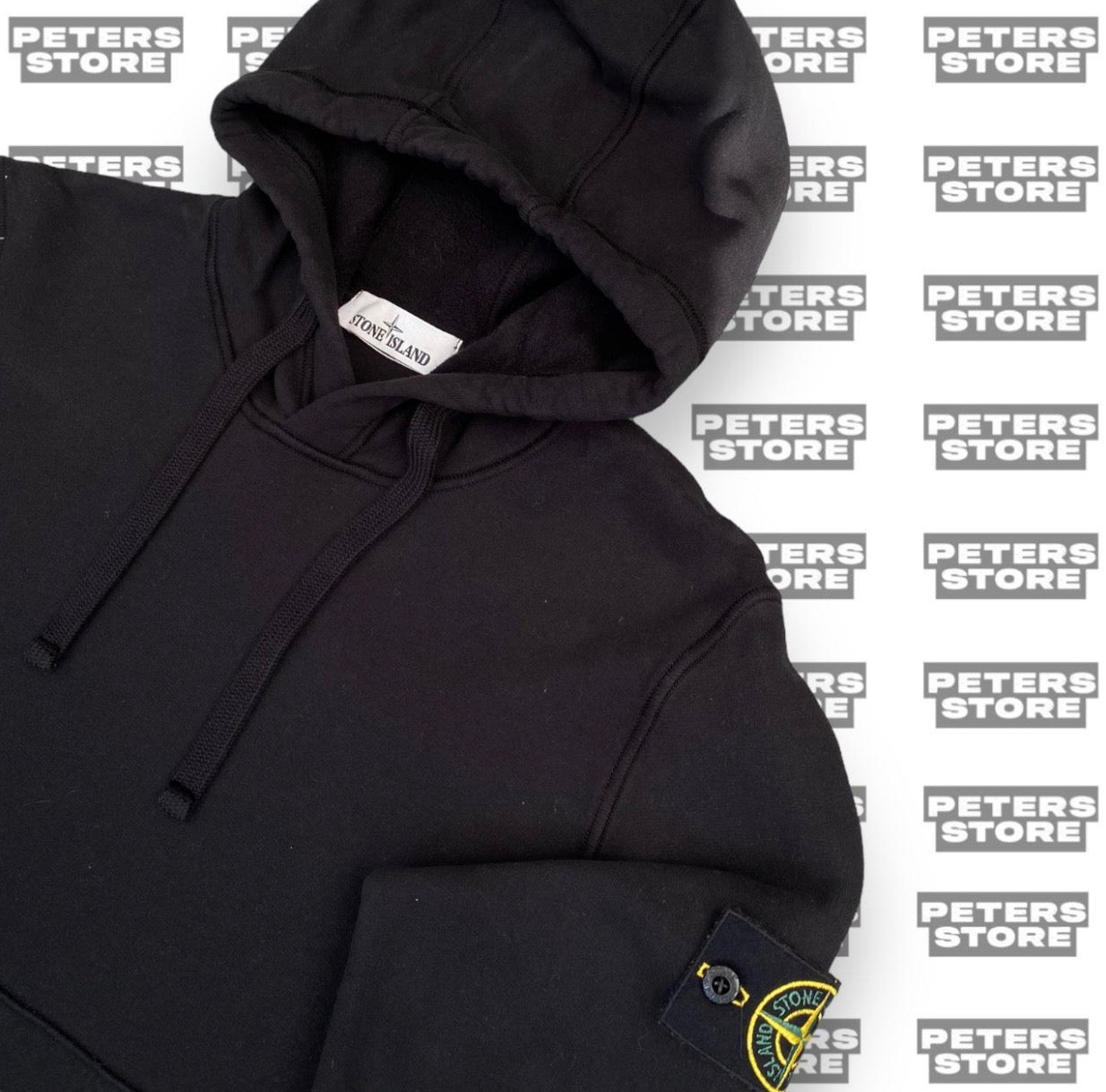 Stone Island Black Hoodie