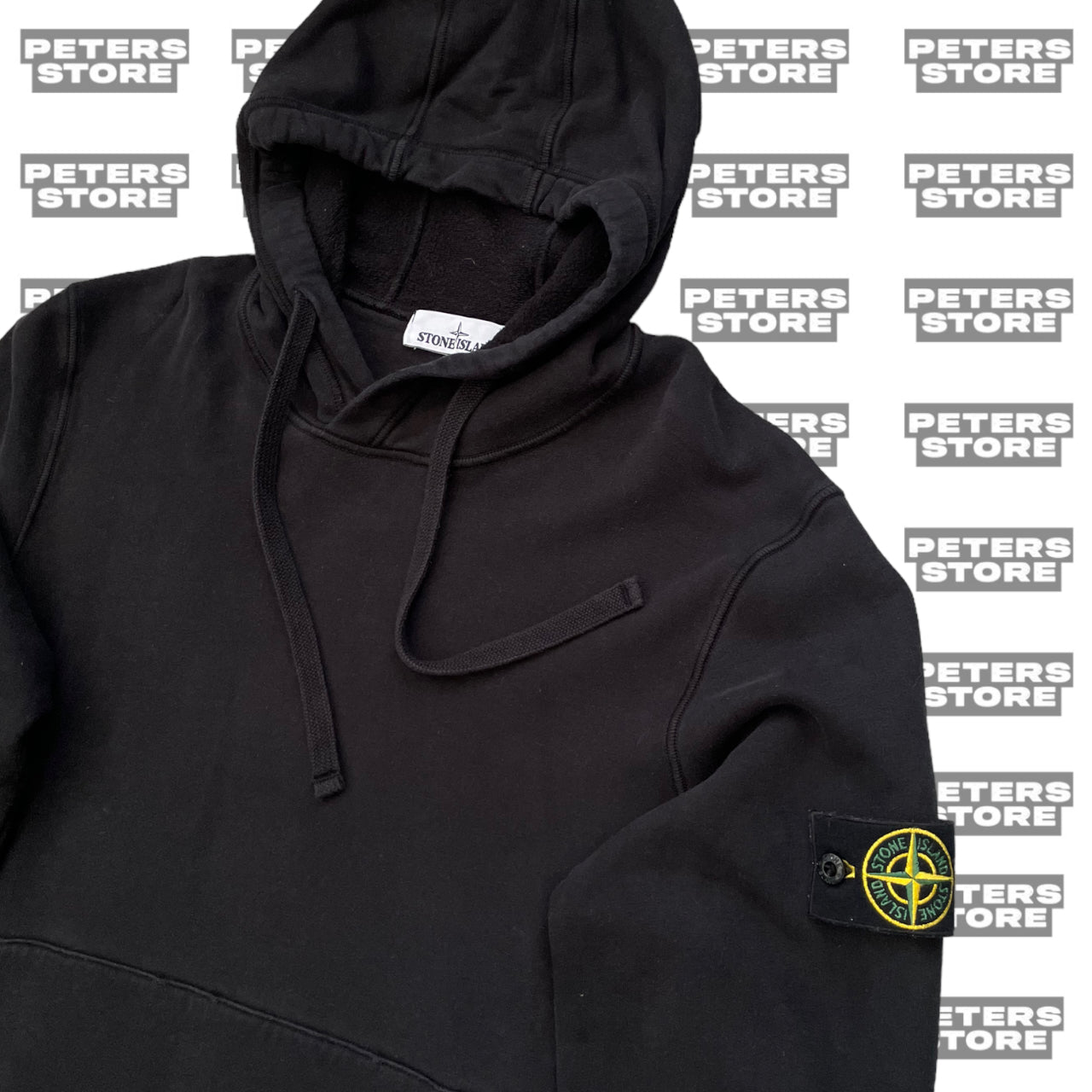 Stone Island Black Hoodie