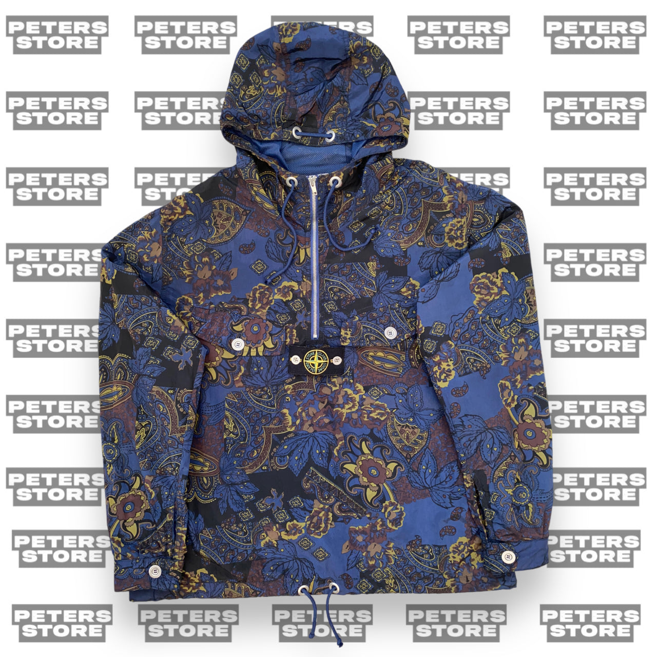 Supreme Stone Island Paisley Nylon Metal 5C Anorak