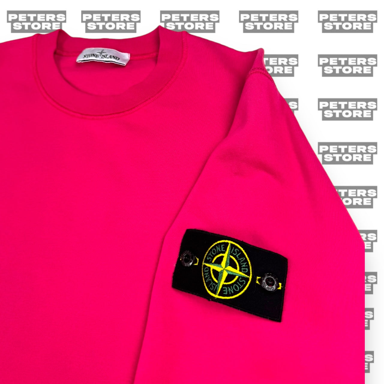 Stone Island Rose Pink Sweater