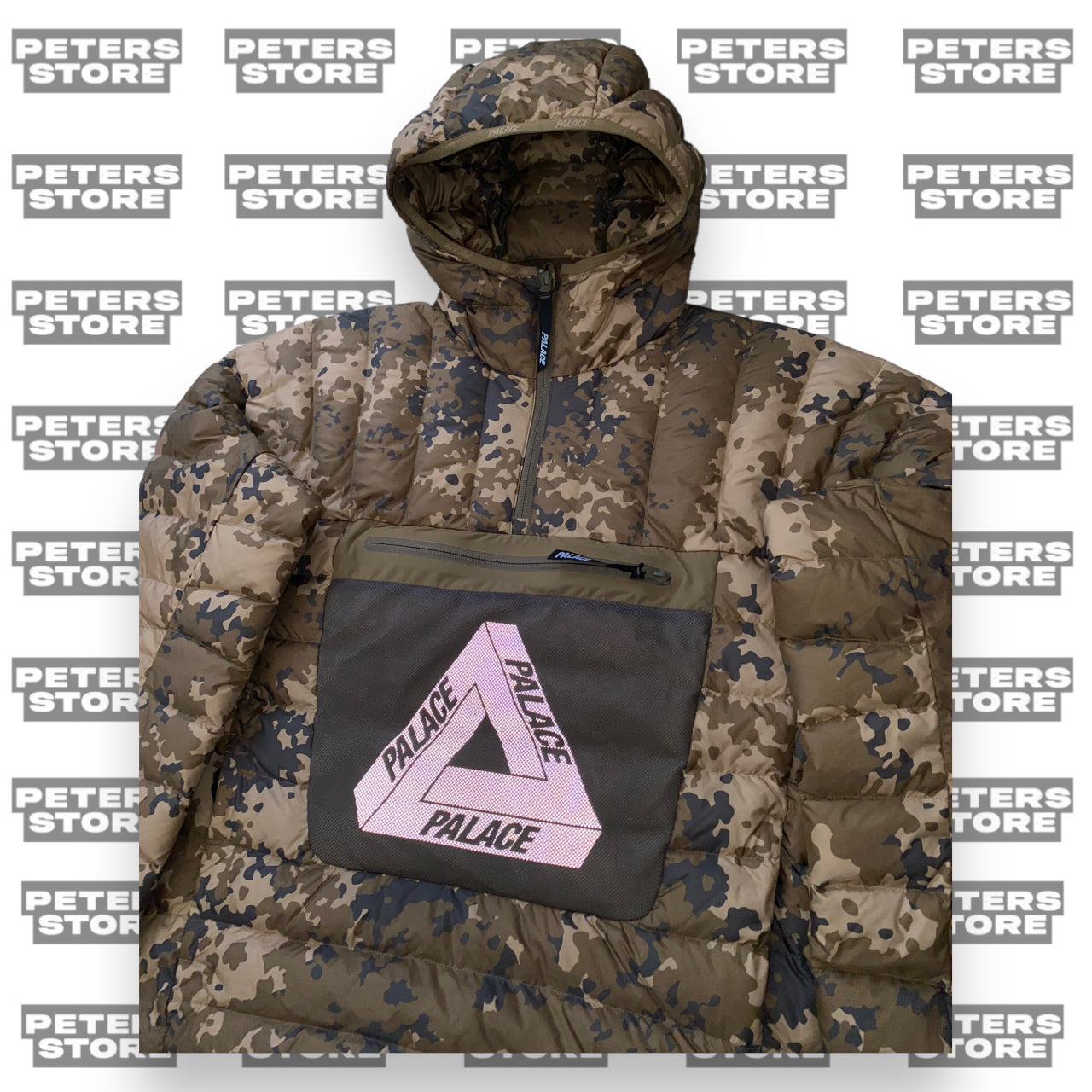 Palace Camo Pertex Quantum Puffer Jacket