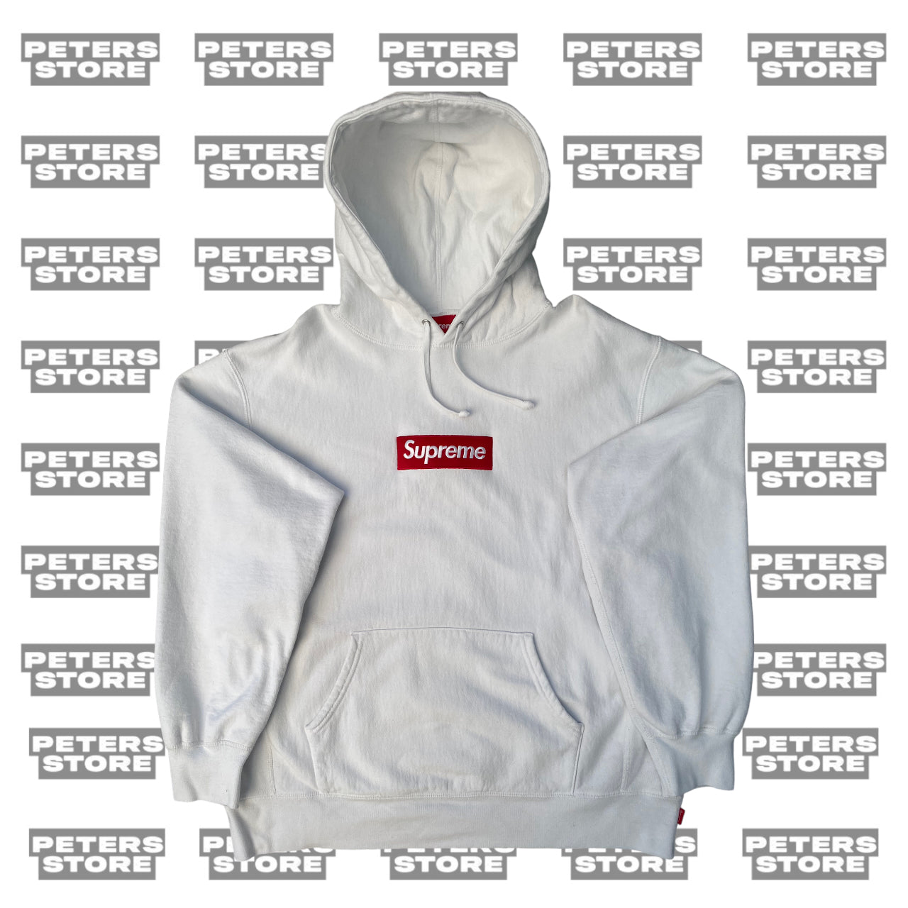 Supreme 2021 Red Box Logo Hoodie Supreme 21”