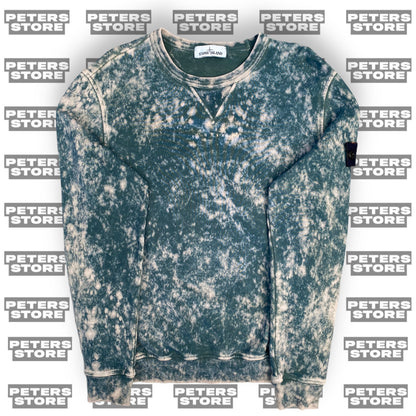 Stone Island Green Acid Wash Jumper