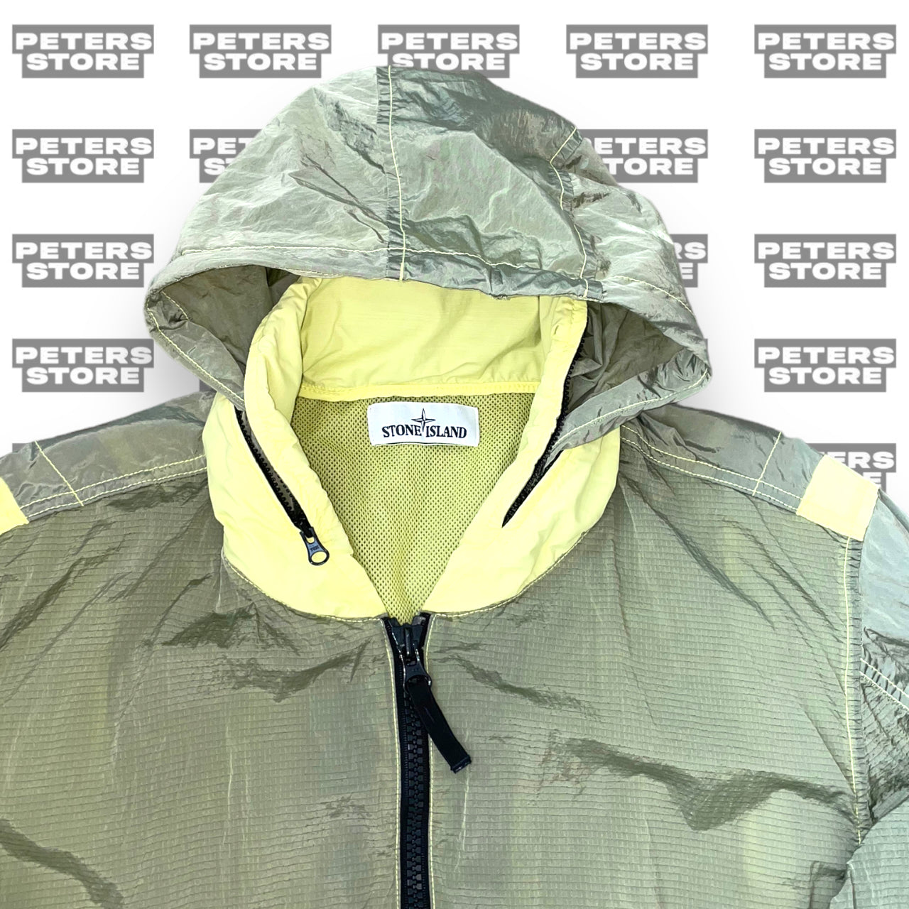 Stone Island Nylon Metal Rip-Stop Hooded Overshirt