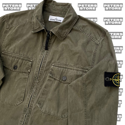 Stone Island Khaki Overshirt