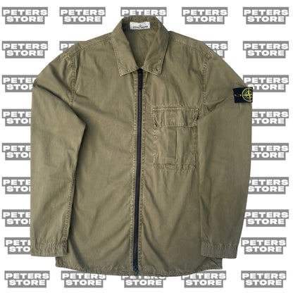 Stone Island Khaki Overshirt