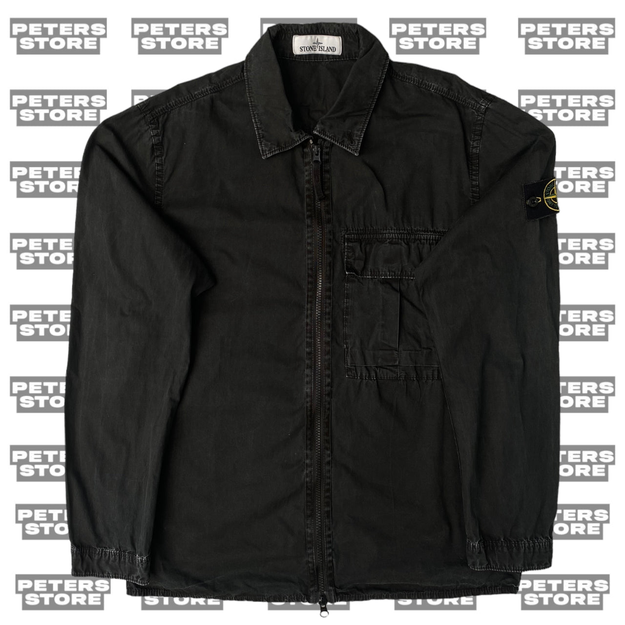 Stone Island Black Overshirt