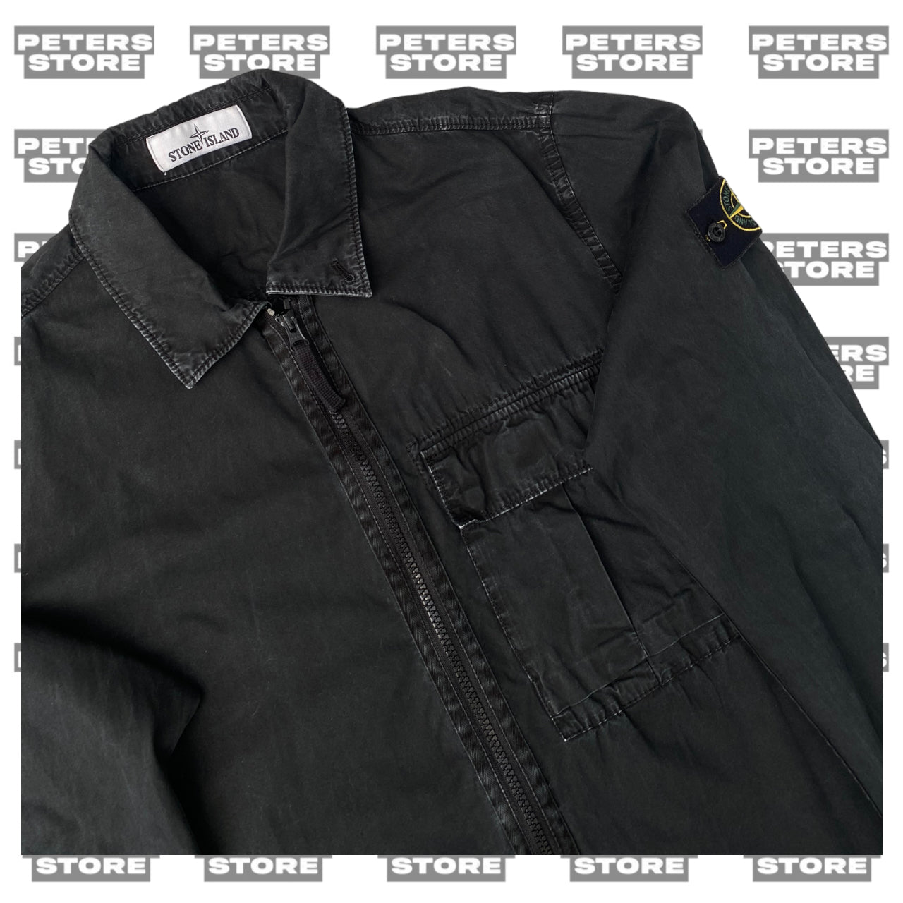 Stone Island Black Overshirt