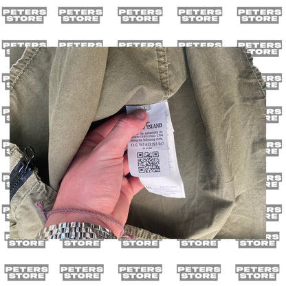 Stone Island Khaki Overshirt