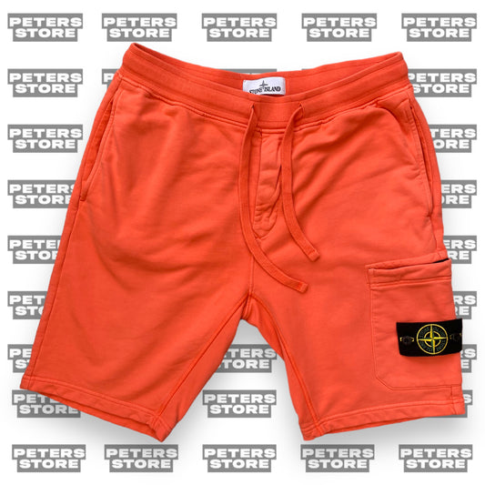 Stone Island Orange Shorts