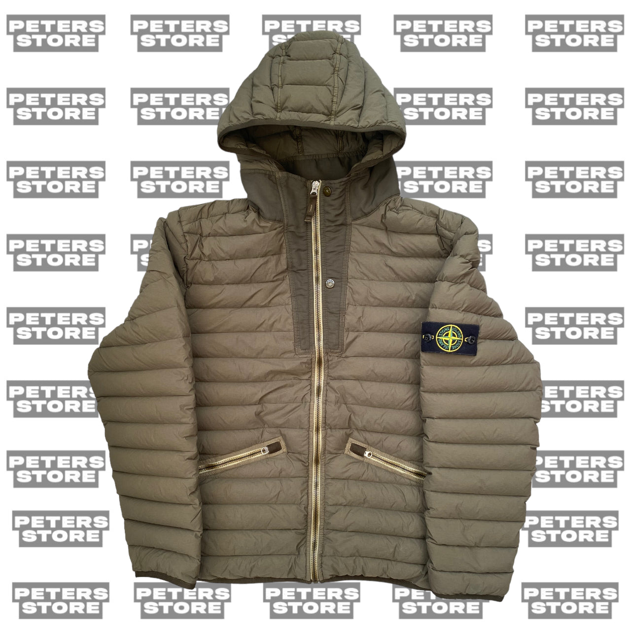 Stone Island Loom Woven Down Chambers Stretch Nylon- TC Puffer Jacket