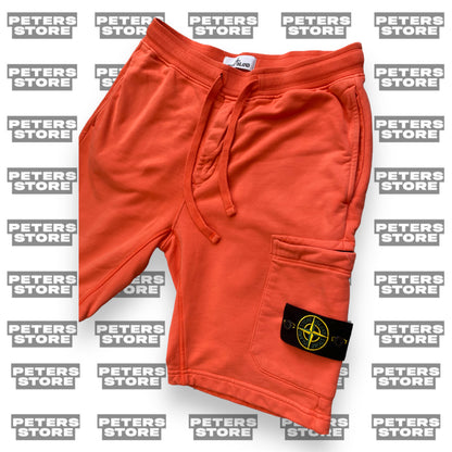 Stone Island Orange Shorts