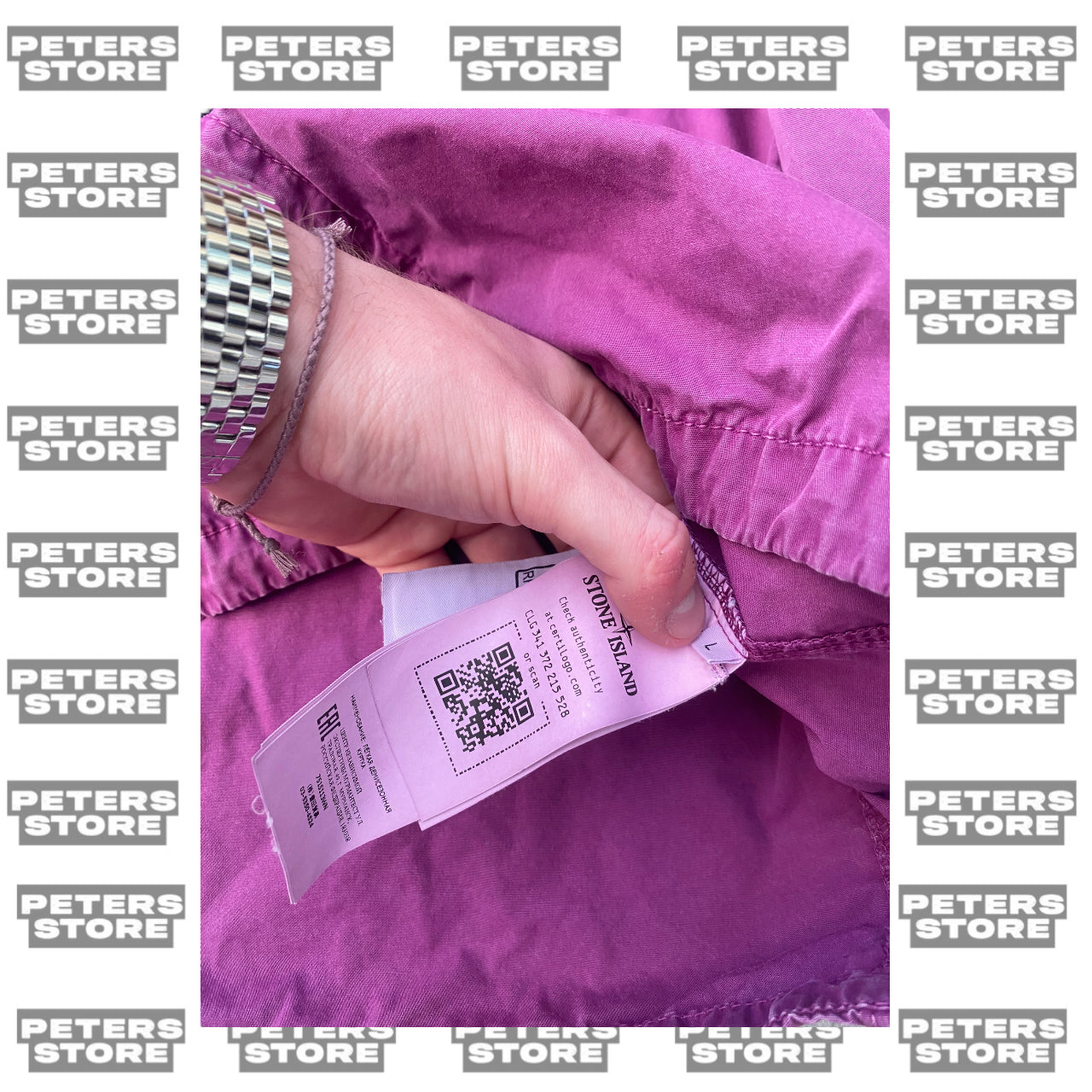 Stone Island Purple Overshirt