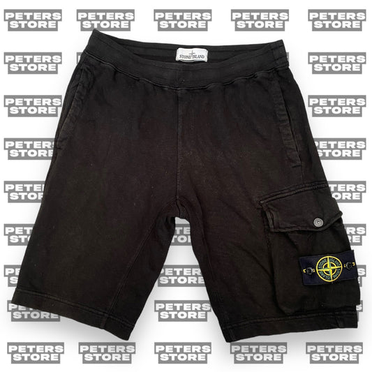 Stone Island Black Shorts