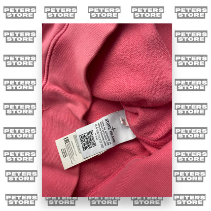 Stone Island Hot Pink Zip-Up Hoodie