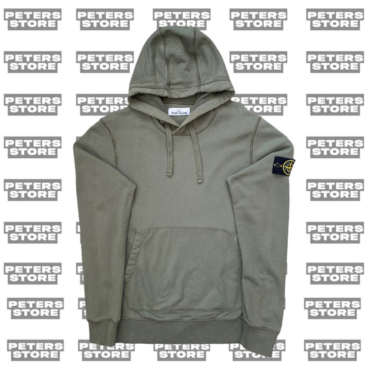 Stone Island Khaki Hoodie