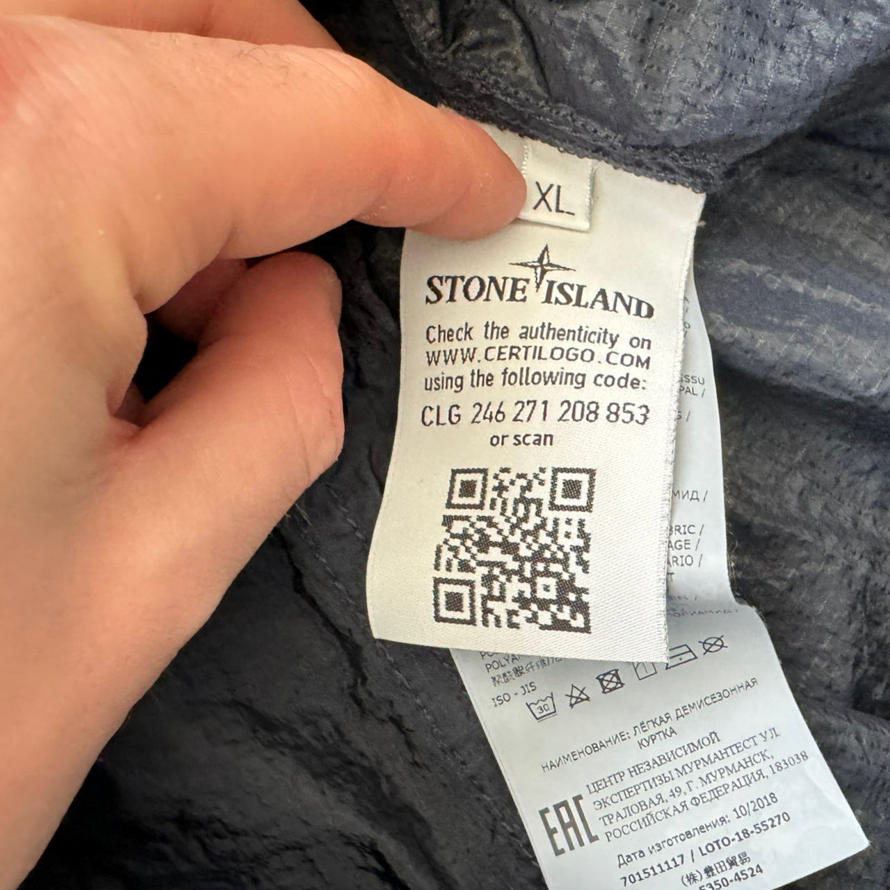 Stone Island Nylon Metal Rip-Stop Overshirt