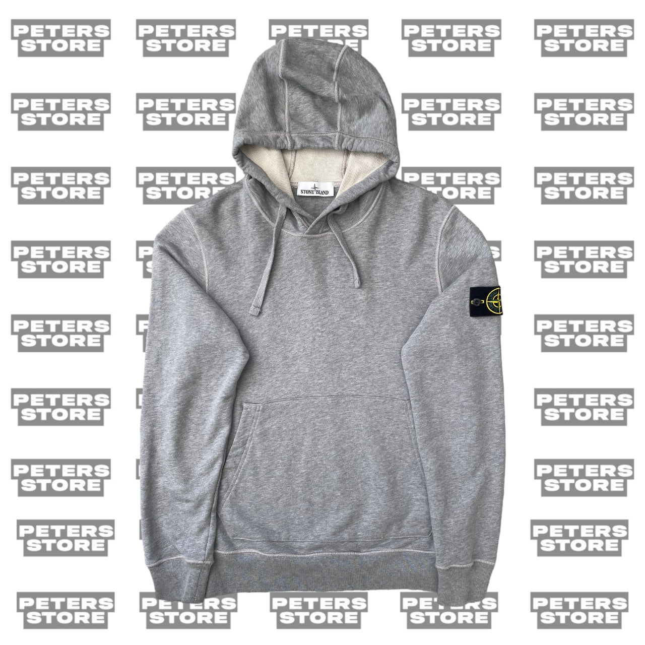 Stone Island Grey Hoodie