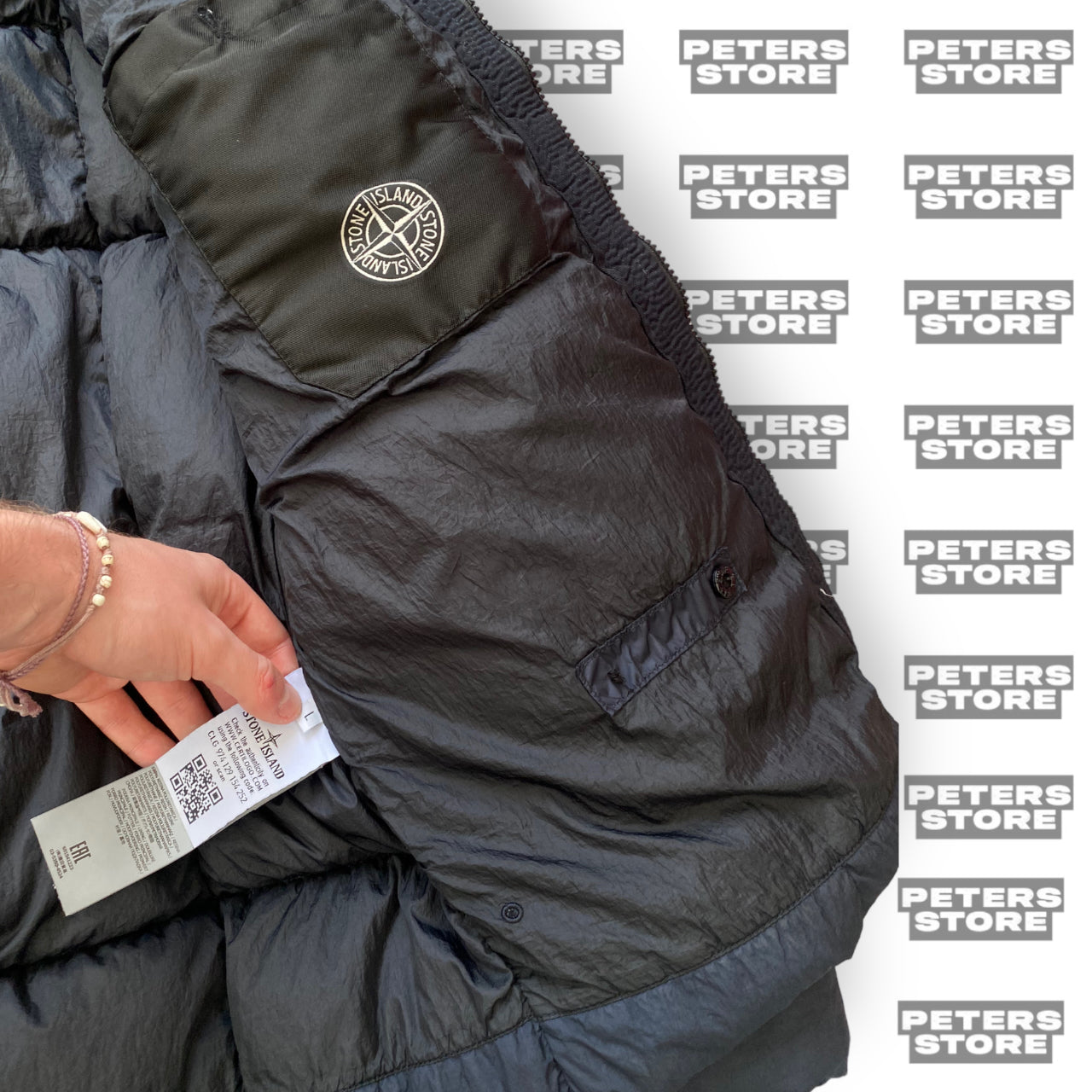 Stone Island Garment Dyed Down Puffer Jacket