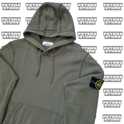 Stone Island Khaki Hoodie