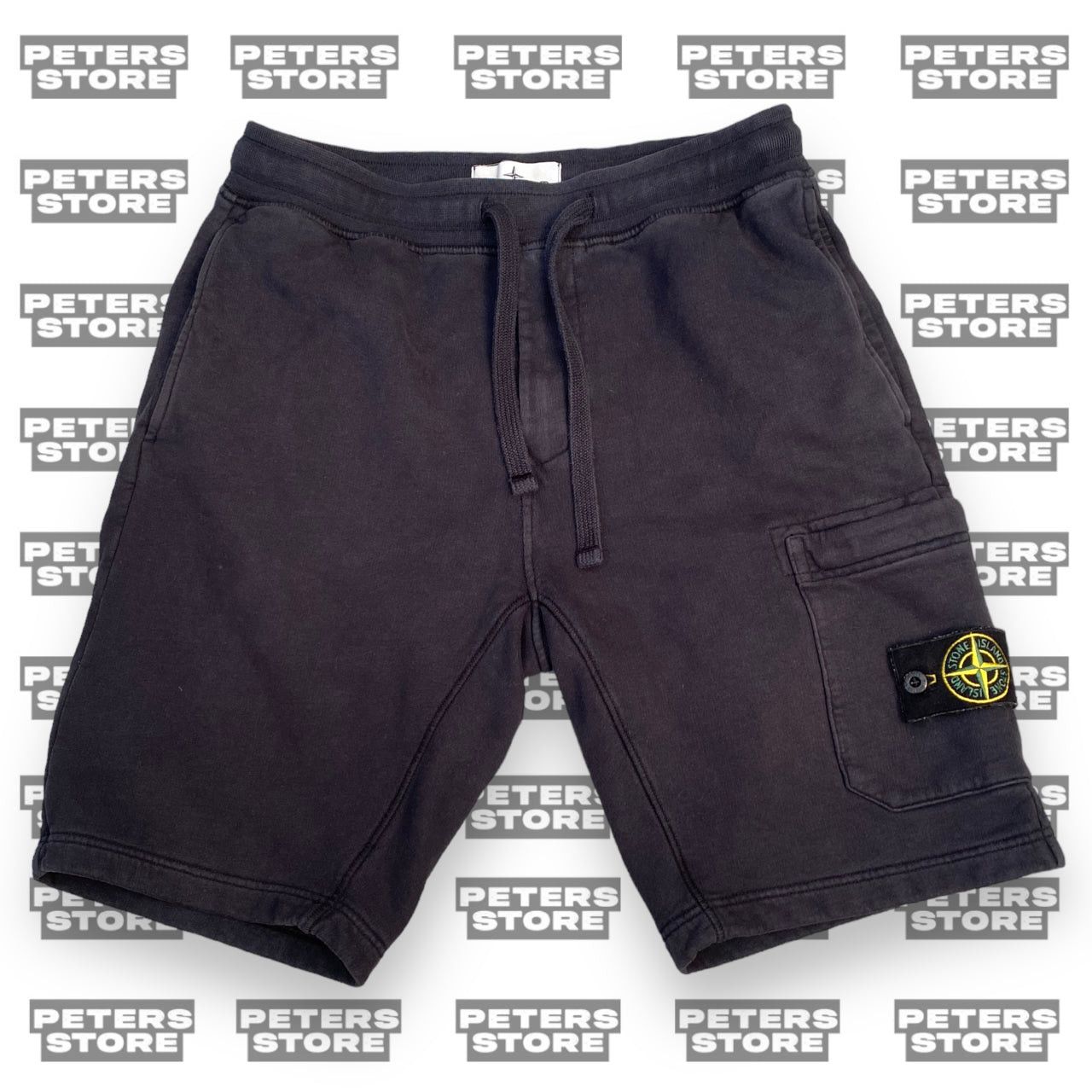 Stone Island Navy Shorts