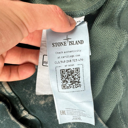 Stone Island Green Acid Wash Jumper