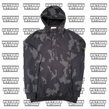 Stone Island Grid Camo Hoodie