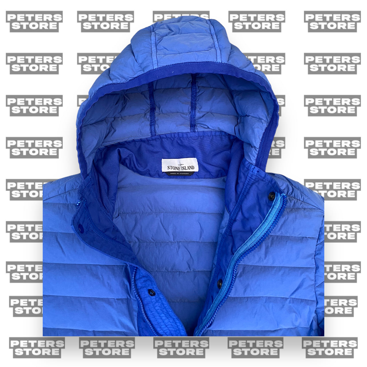 Stone Island Loom Woven Down Chambers Stretch Nylon- TC Puffer Jacket