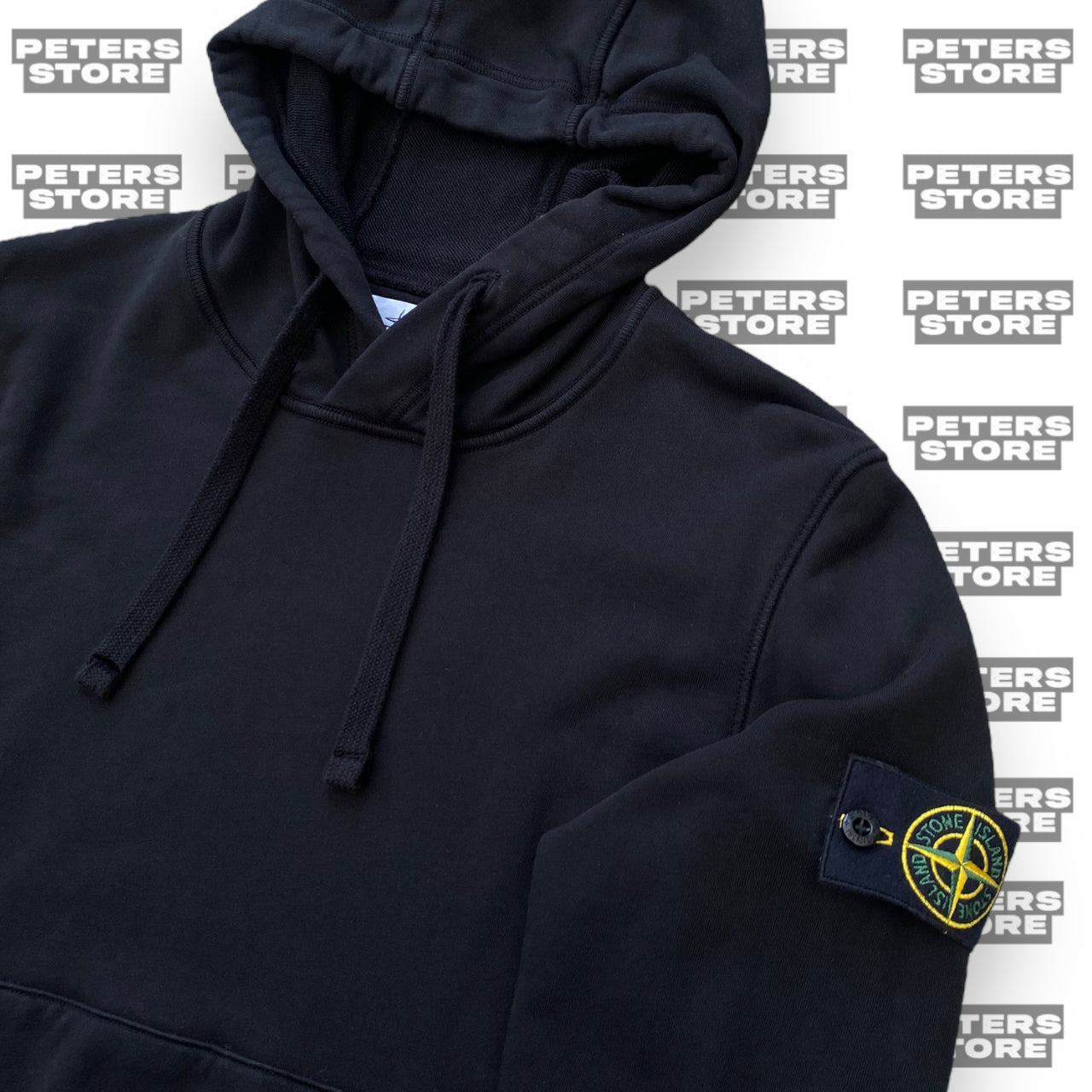 Stone Island Black Hoodie