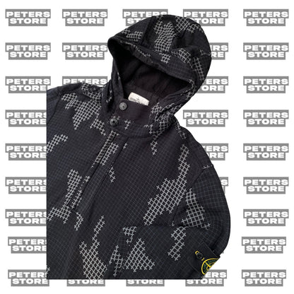 Stone Island Grid Camo Hoodie