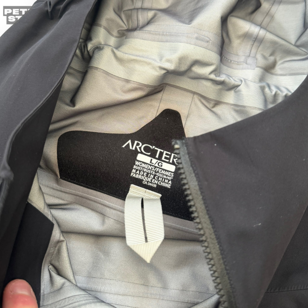 Arcteryx ZETA LT Black Goretex jacket