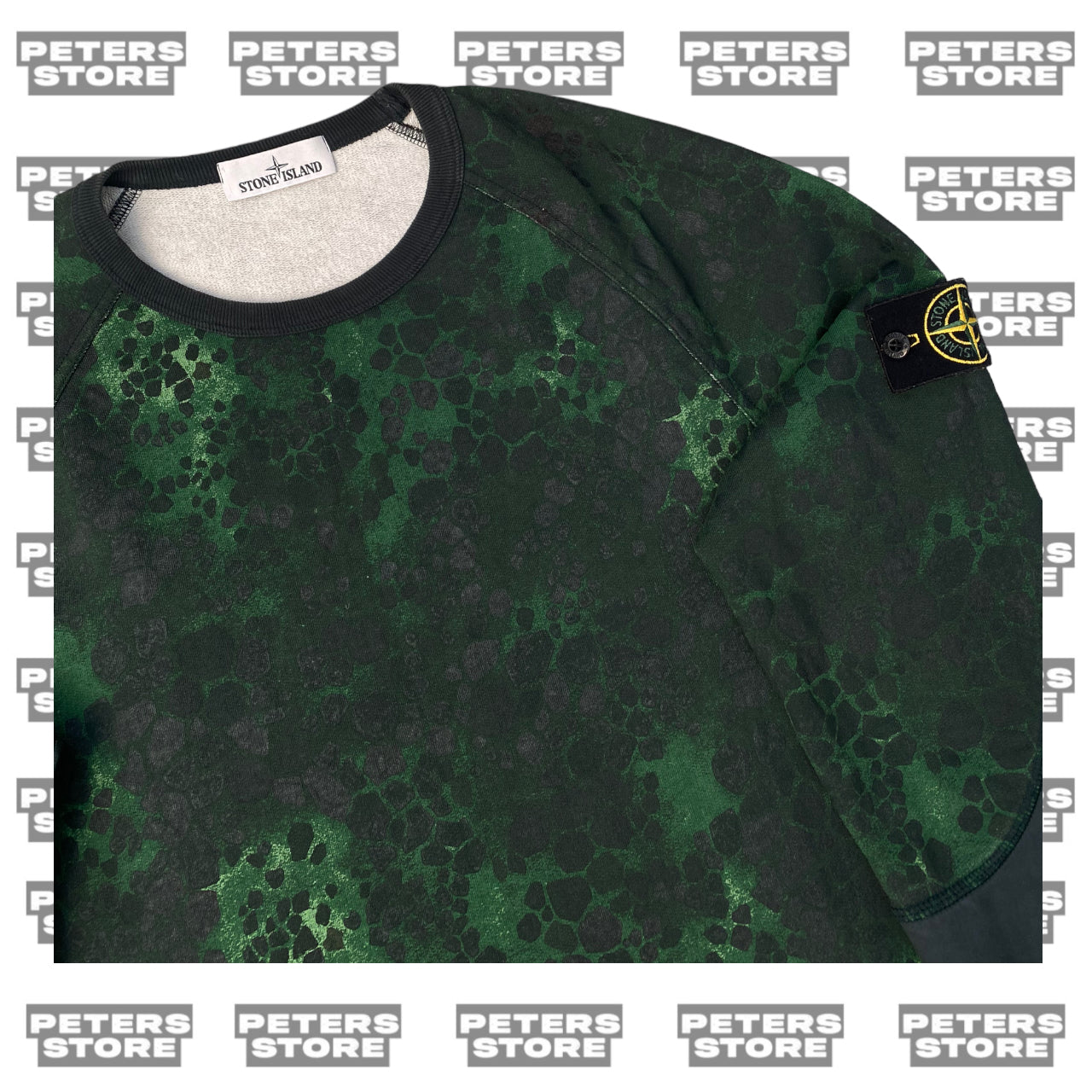 Stone Island Alligator Camo Sweatshirt