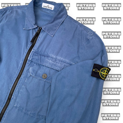 Stone Island Blue Overshirt