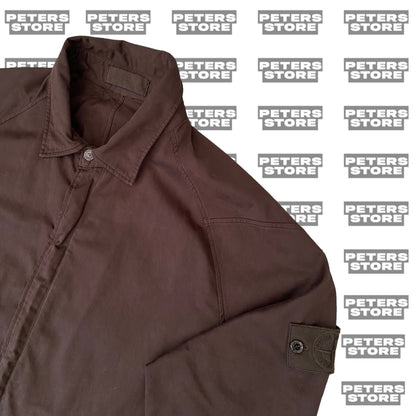 Stone Island Brown Ghost Overshirt