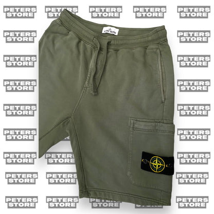 Stone Island Khaki Shorts