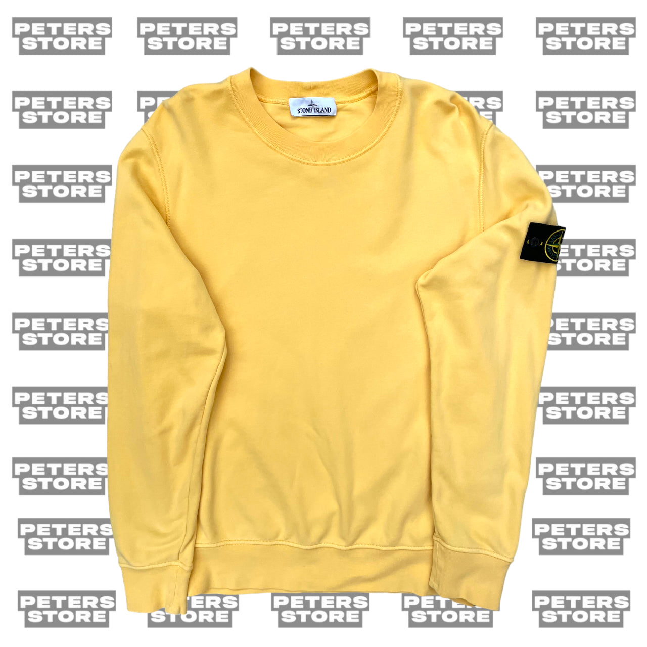 Stone Island Yellow Sweatshirt