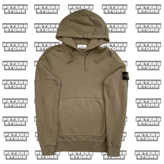 Stone Island Khaki Hoodie