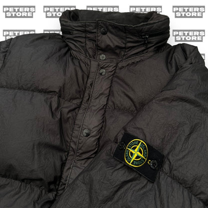 Vinateg Stone Island Garment Dyed Duck Down Puffer Jacket