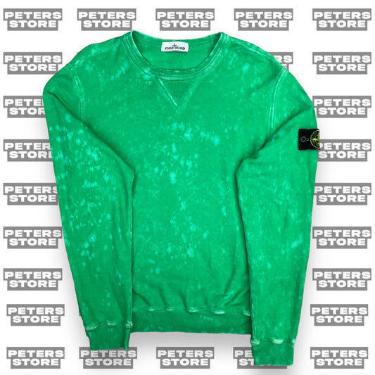 Stone Island Green Acid Wash Jumper